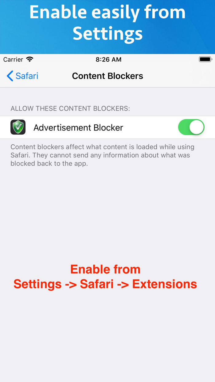 Advertisement Blocker
