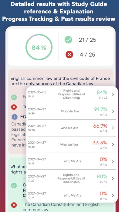 Canada Citizenship Test - 2024 Screenshot