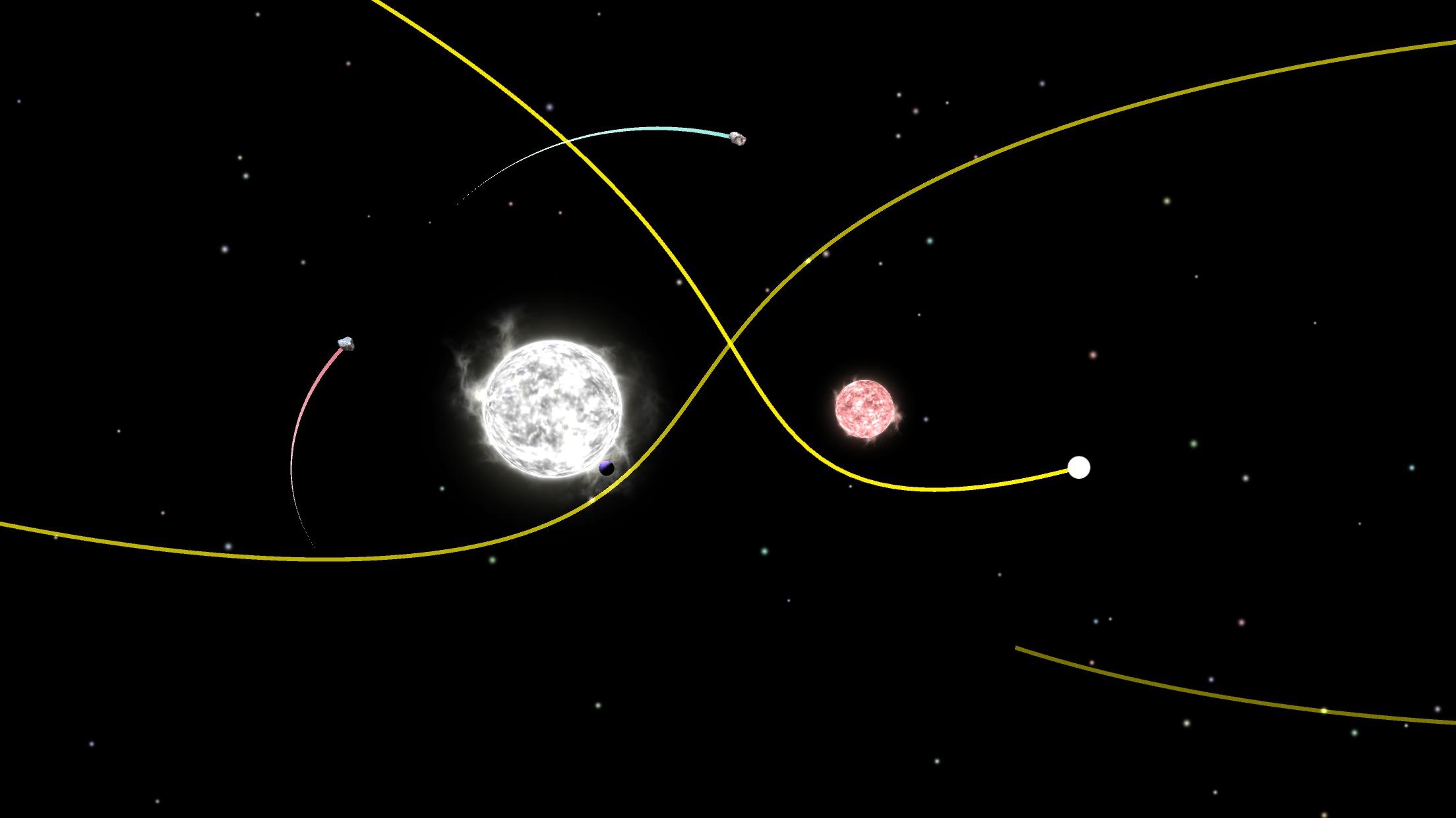 Screenshot do app Planet Gravity - SimulateOrbit