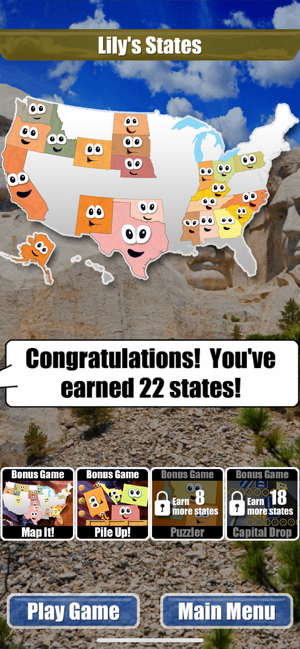 ‎Stack the States® Screenshot