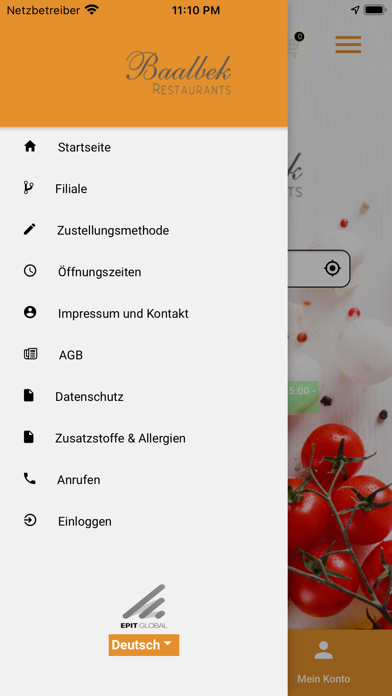 Baalbek Restaurant Screenshot