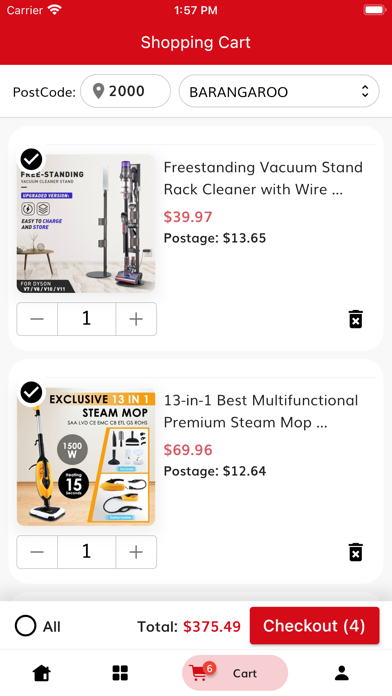 Crazysales Online Shopping App Screenshot