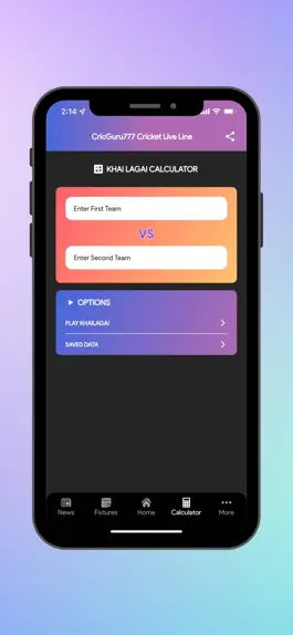 Game screenshot CricGuru777 Cricket Live Line hack