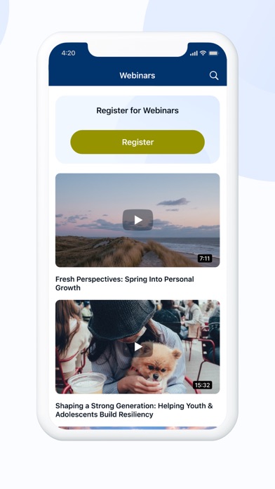 Employee & Family Resources Screenshot