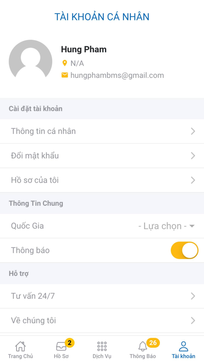 Visa Thế Giới 24h