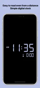 Simple Desk Clock screenshot #1 for iPhone