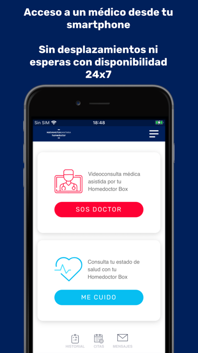 Homedoctor NuevaMutuaSanitaria Screenshot