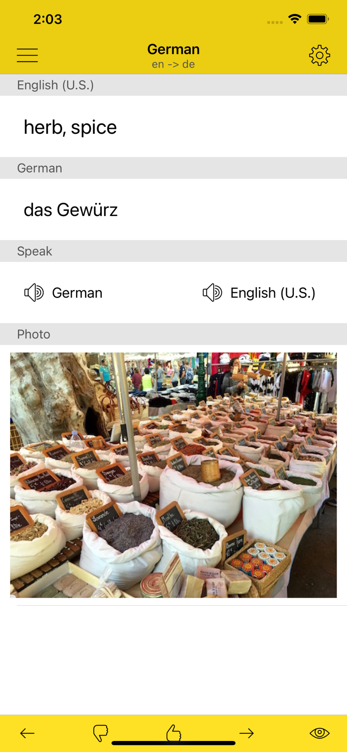 Vocabulary – Learn words