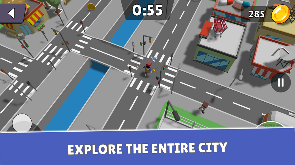 #1. You can't catch me (iOS) 由: Vincent Ogloblinsky