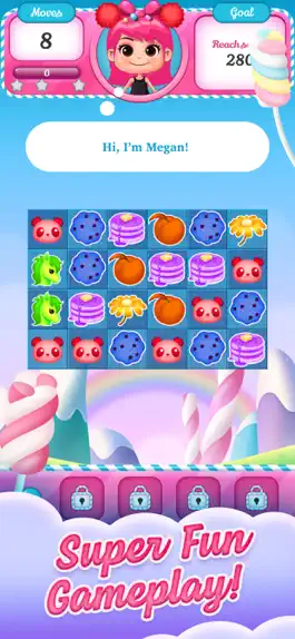 Game screenshot Megan's Cute Candy Celebration apk