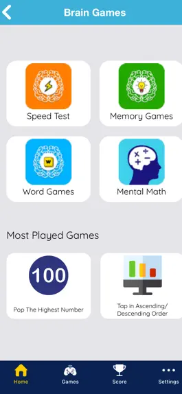Game screenshot Brain Games - Quiz & Puzzles mod apk
