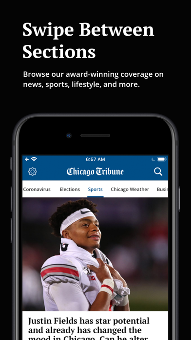 Chicago Tribune Screenshot