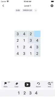 sudoku - logic game iphone screenshot 3