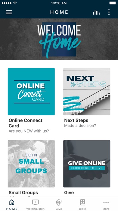 Rock Branch Church App Screenshot