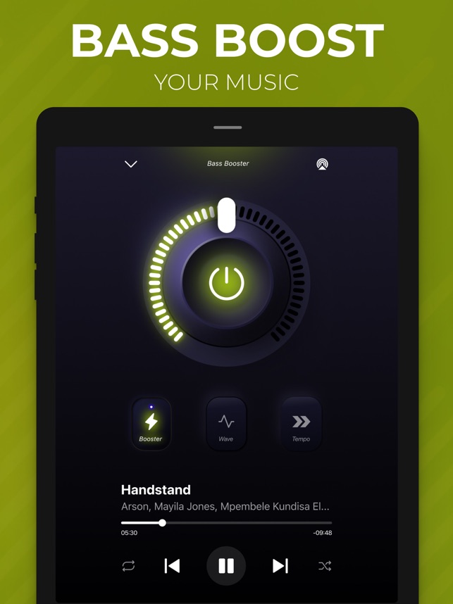 Bass Booster: เครื่องขยายเสีย‪ง‬