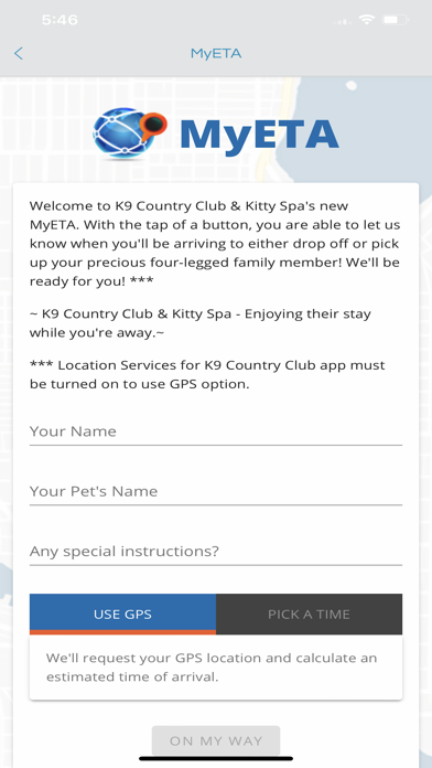 K9 Country Club & Kitty Spa Screenshot