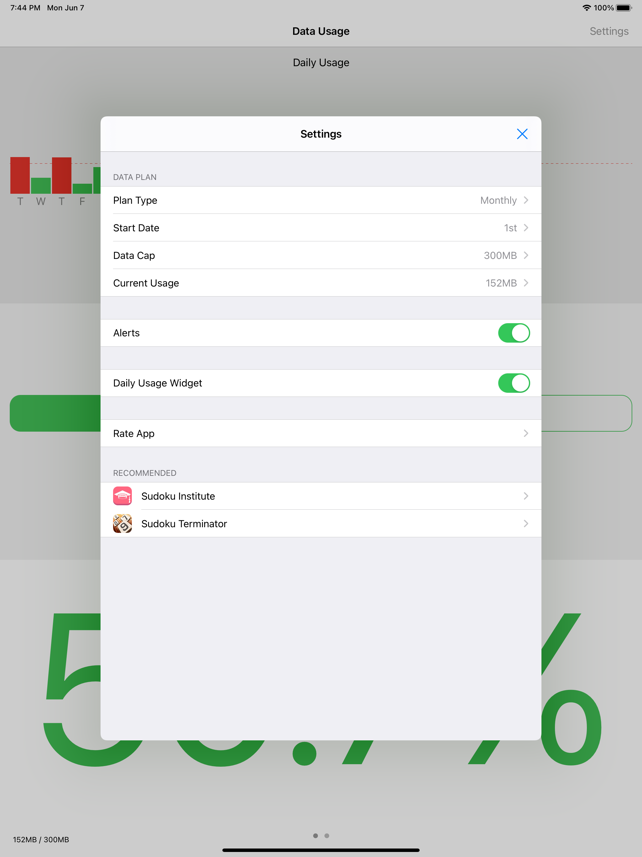 Data Widget - 3g/4g/5g data Screenshot