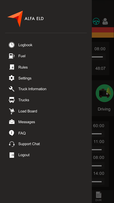 Alfa ELD Screenshot