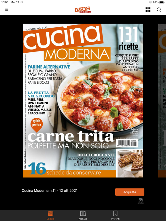 Cucina Moderna iPad screenshot 5 - Food & Drink app
