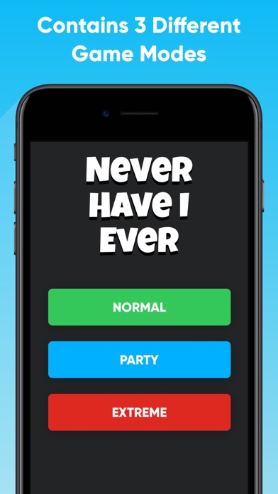 Never Have I Ever:  Adult Game Screenshot