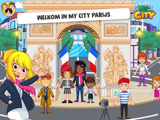 My City: Parijs iPad app afbeelding 1