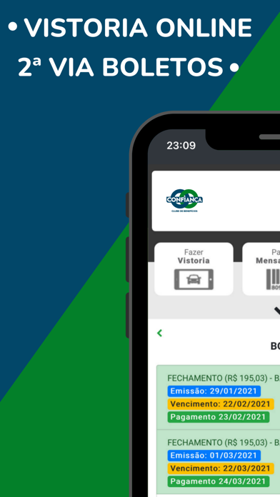 Confiança - Clube Benefícios Screenshot