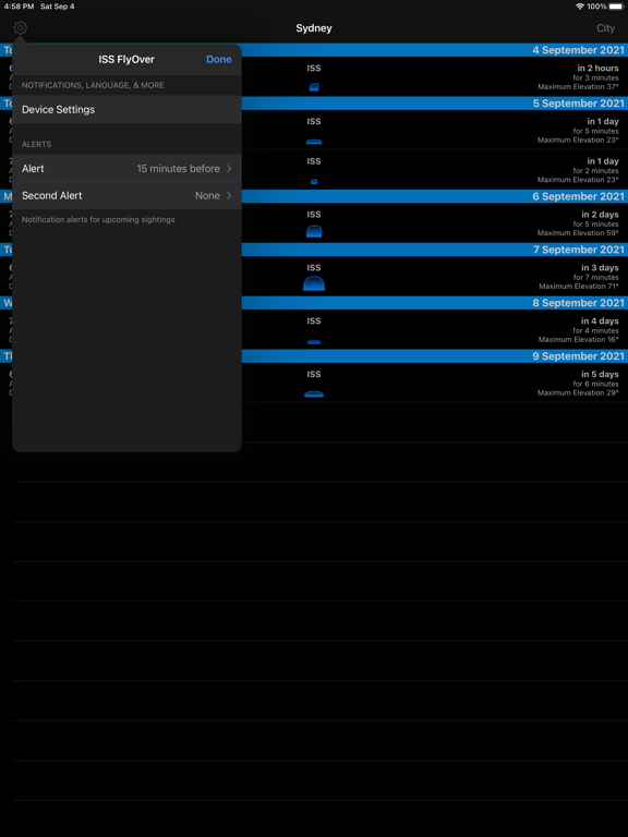 Screenshot #6 pour ISS FlyOver