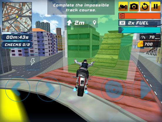 Screenshot #6 pour Super Stunt Hero Bike Sim 3D
