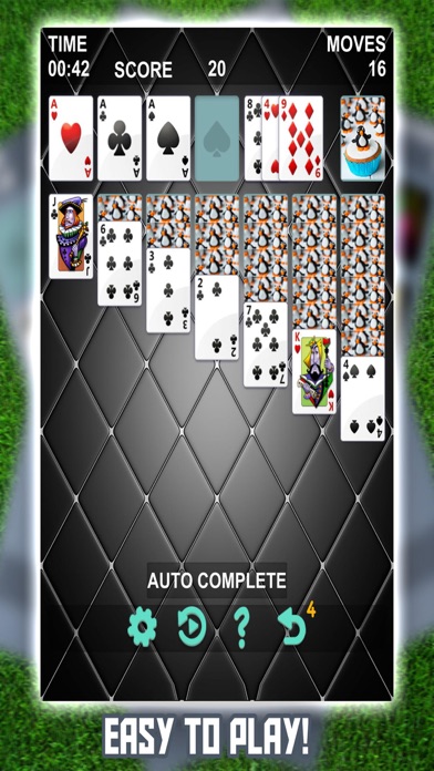 Screenshot #1 pour Super Solitaire Klondike Cards