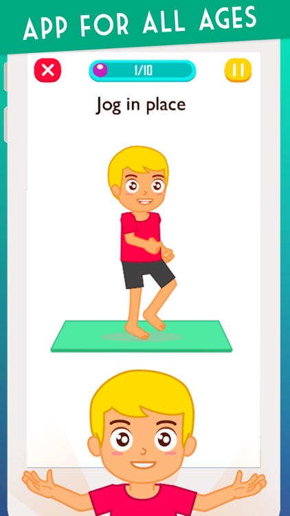 Exercise for Kids at home screenshot-3