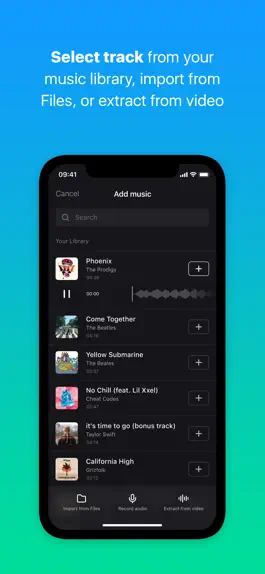 Game screenshot Add Music to Video — Clideo hack