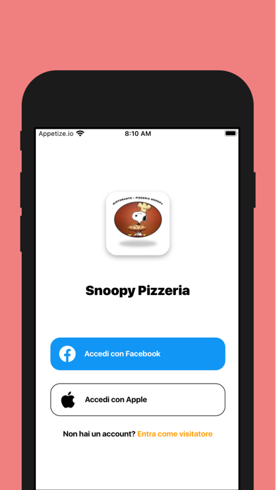 Snoopy Pizzeria Screenshot