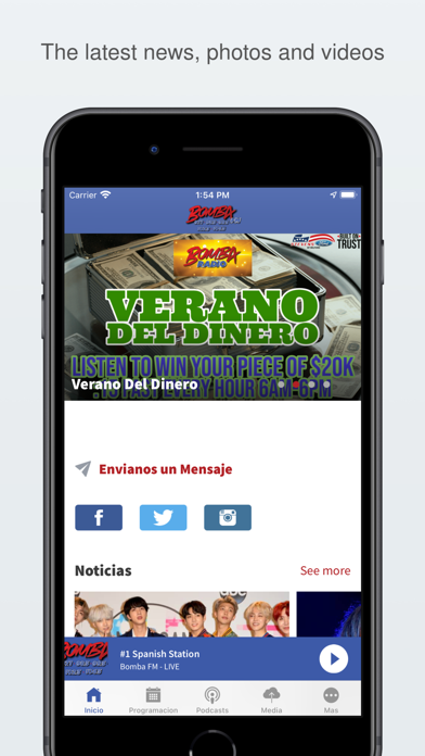 Bomba Radio Screenshot