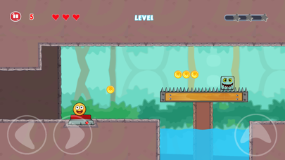 Bossy Ball 4 - Red Ball Game Screenshot