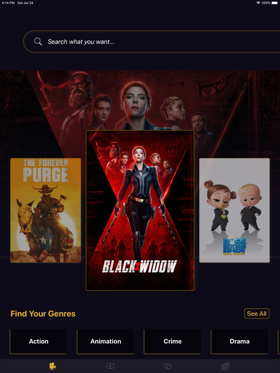 Screenshot #4 pour Cubohub Movies & Cinema