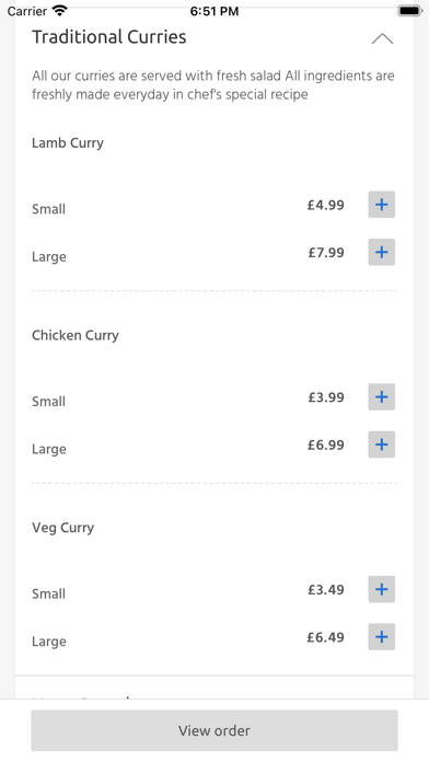 Tasty Food Place, Loughborough Screenshot