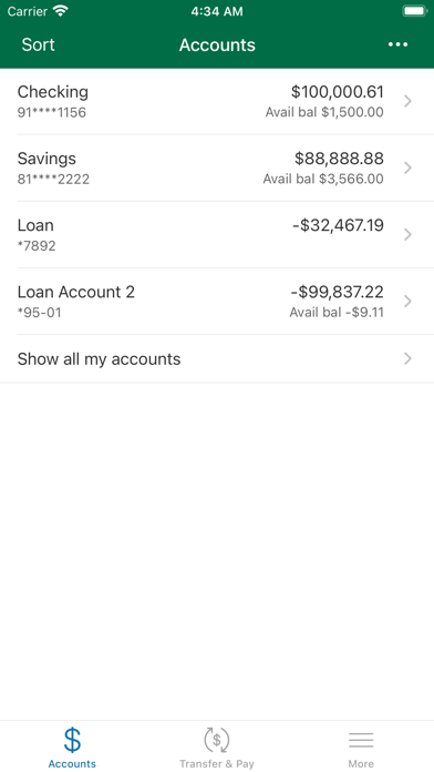 Parkview Community Federal CU Screenshot