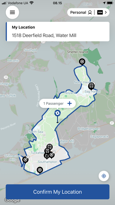 Suffolk Transit On-Demand Screenshot