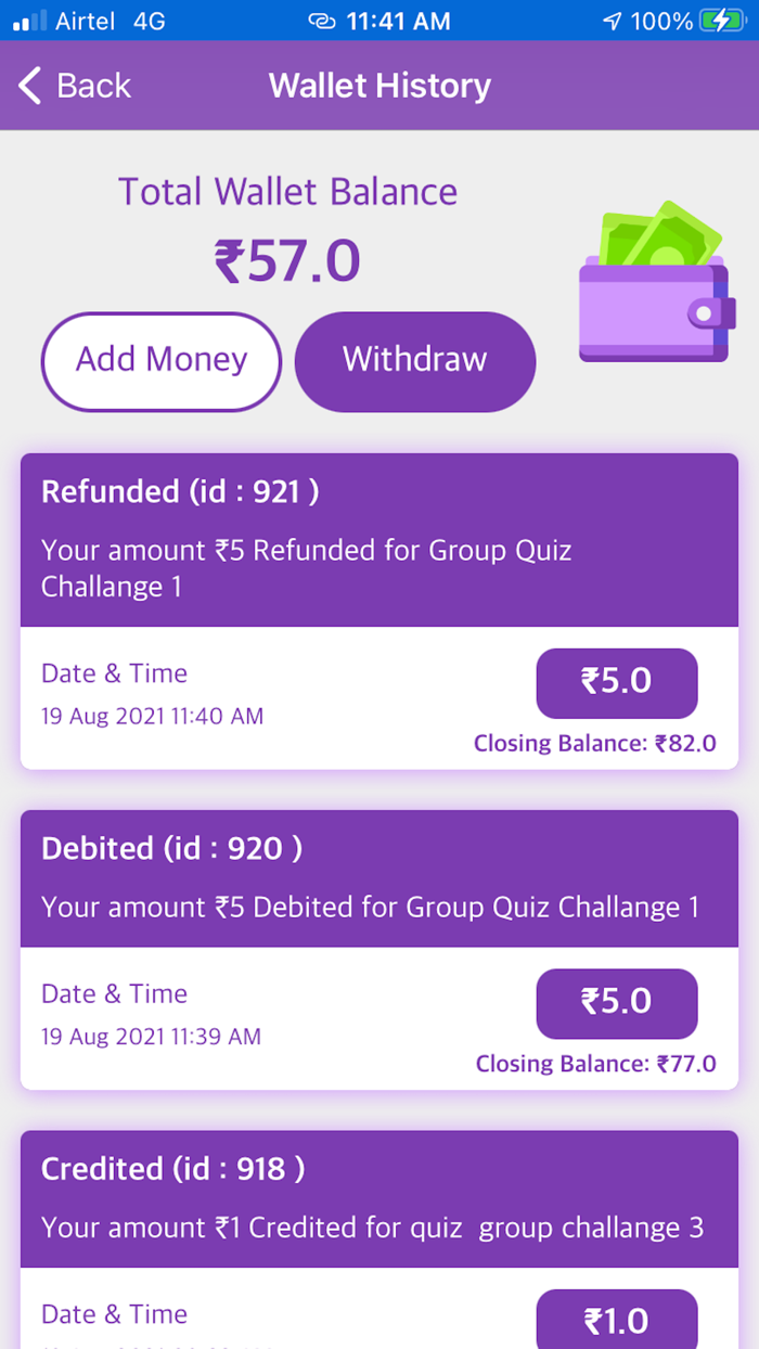 Learn and Earn Rewards