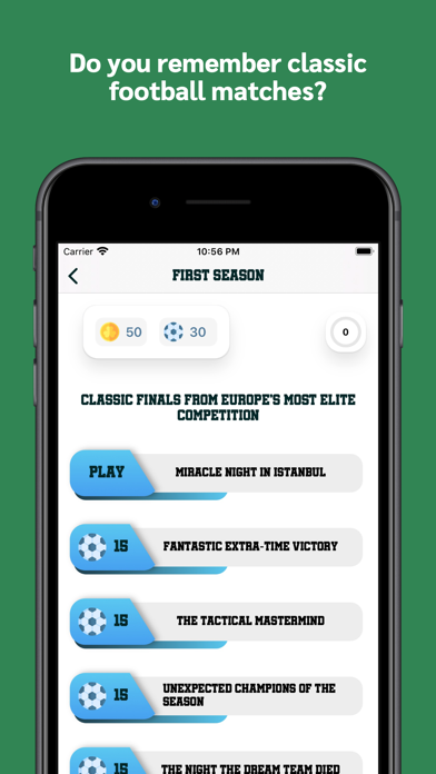 Soccer Puzzles: Football Quiz Screenshot