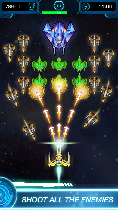 Infinity Space Shooting Battle screenshot 1