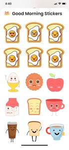 Good Morning Stickers!! screenshot #2 for iPhone