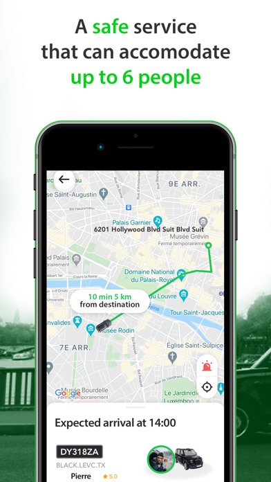 Caocao – chauffeurs VTC Paris Screenshot