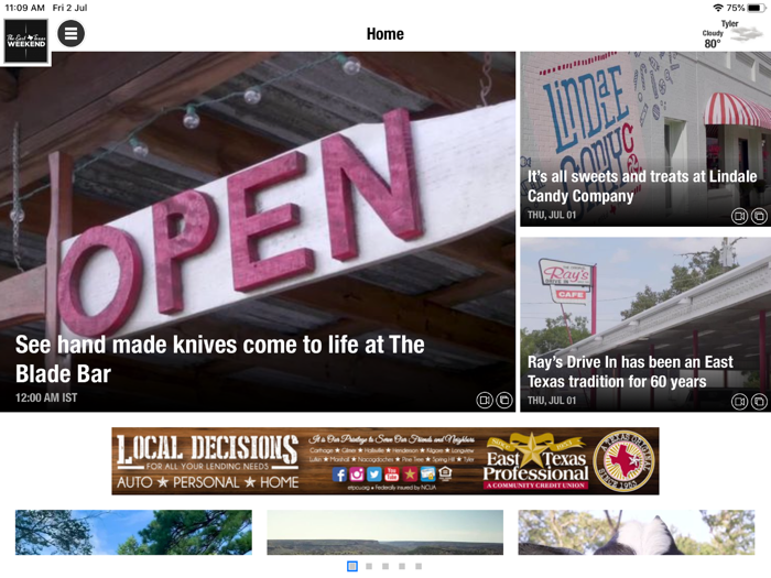 The East Texas Weekend