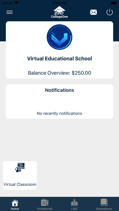 Virtual Educational School Screenshot