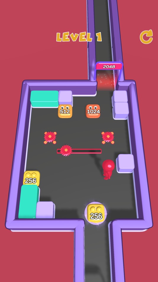 #3. Maze 2048! (iOS) 由: Elif Koc