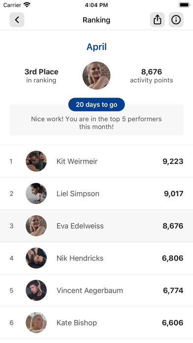 TopFit Sportstudio Screenshot