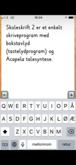 Game screenshot Skoleskrift 2 - skriveprogram mod apk