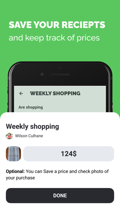 Family Shopping: Grocery list Screenshot