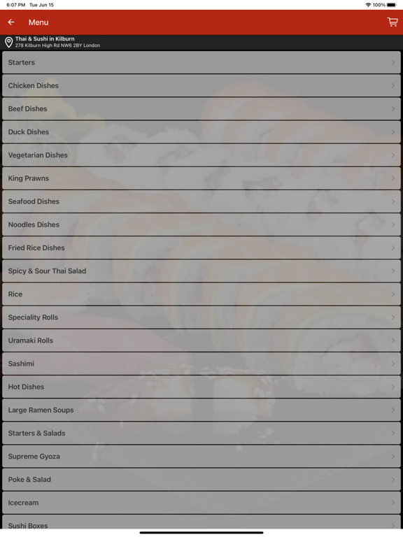 Screenshot #6 pour Thai and Sushi